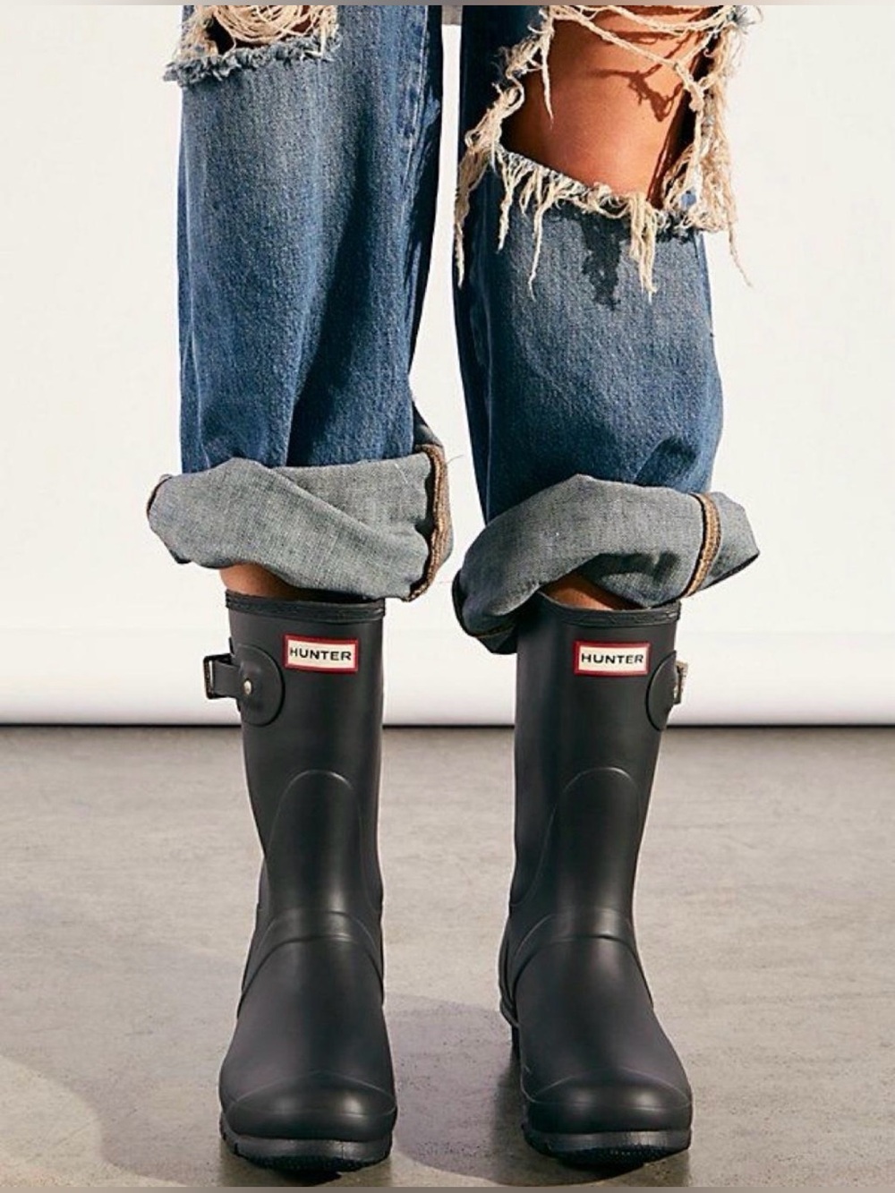 Hunter Original Short Waterproof Rain Boots